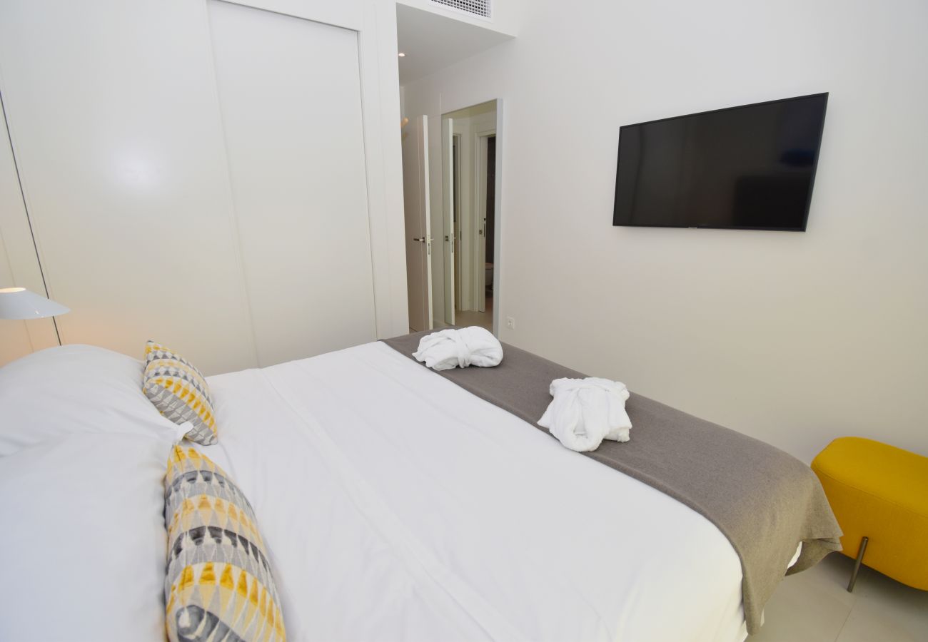 Apartamento en Mijas Costa - Apartamento en planta alta | Vistas al mar y piscina preciosas
