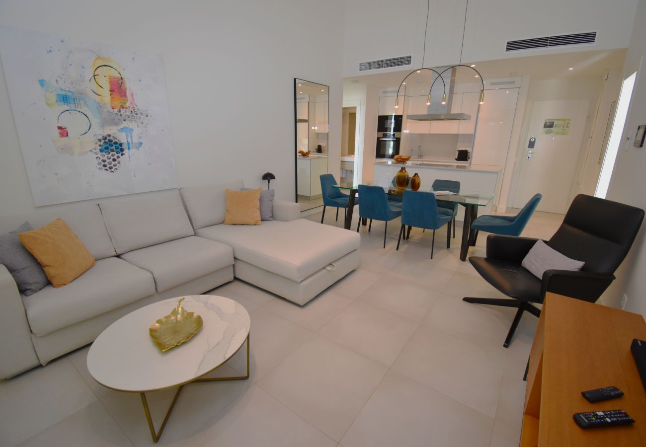 Apartamento en Mijas Costa - Apartamento en planta alta | Vistas al mar y piscina preciosas
