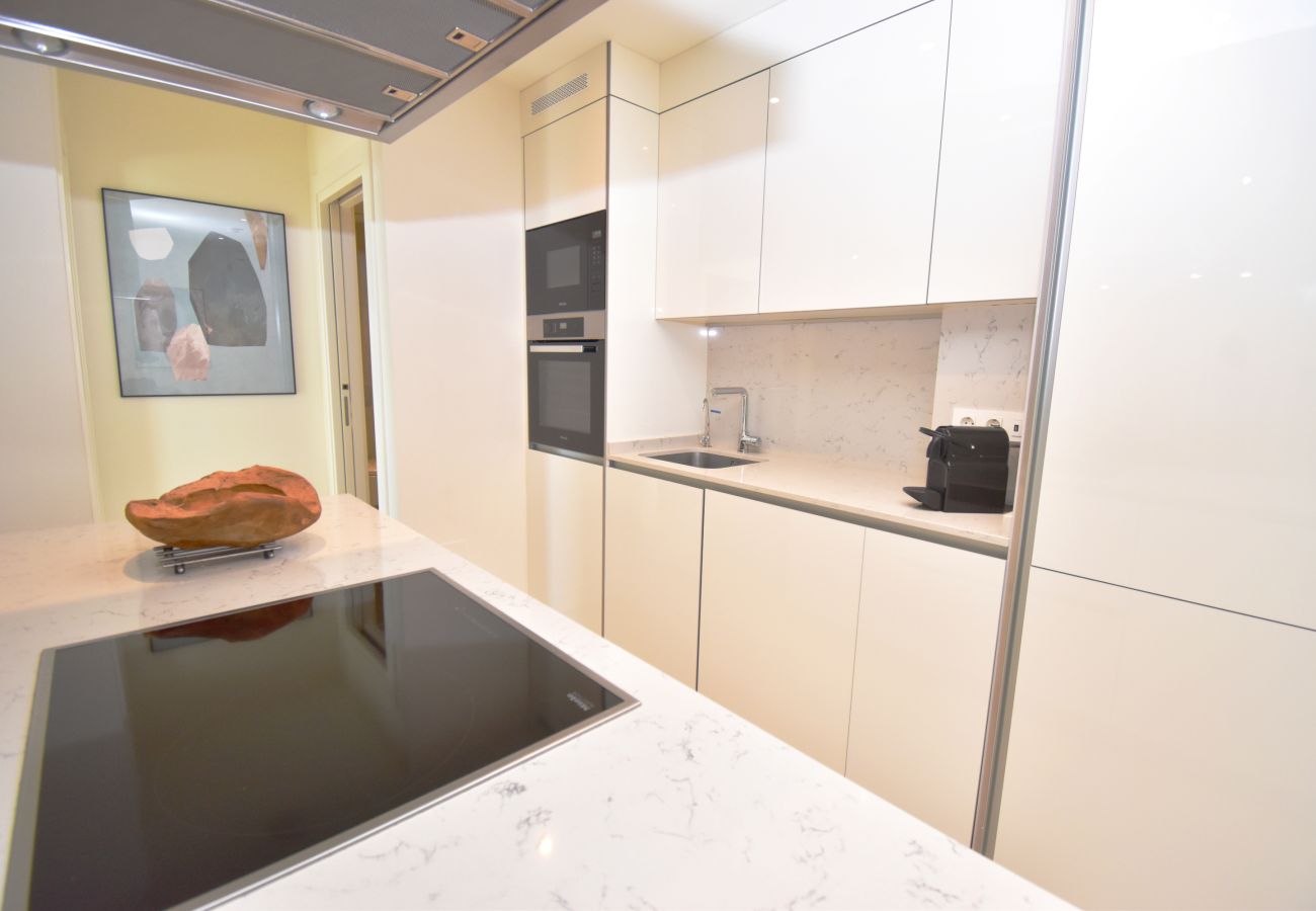 Apartamento en Mijas Costa - Apartamento en planta alta | Vistas al mar y piscina preciosas