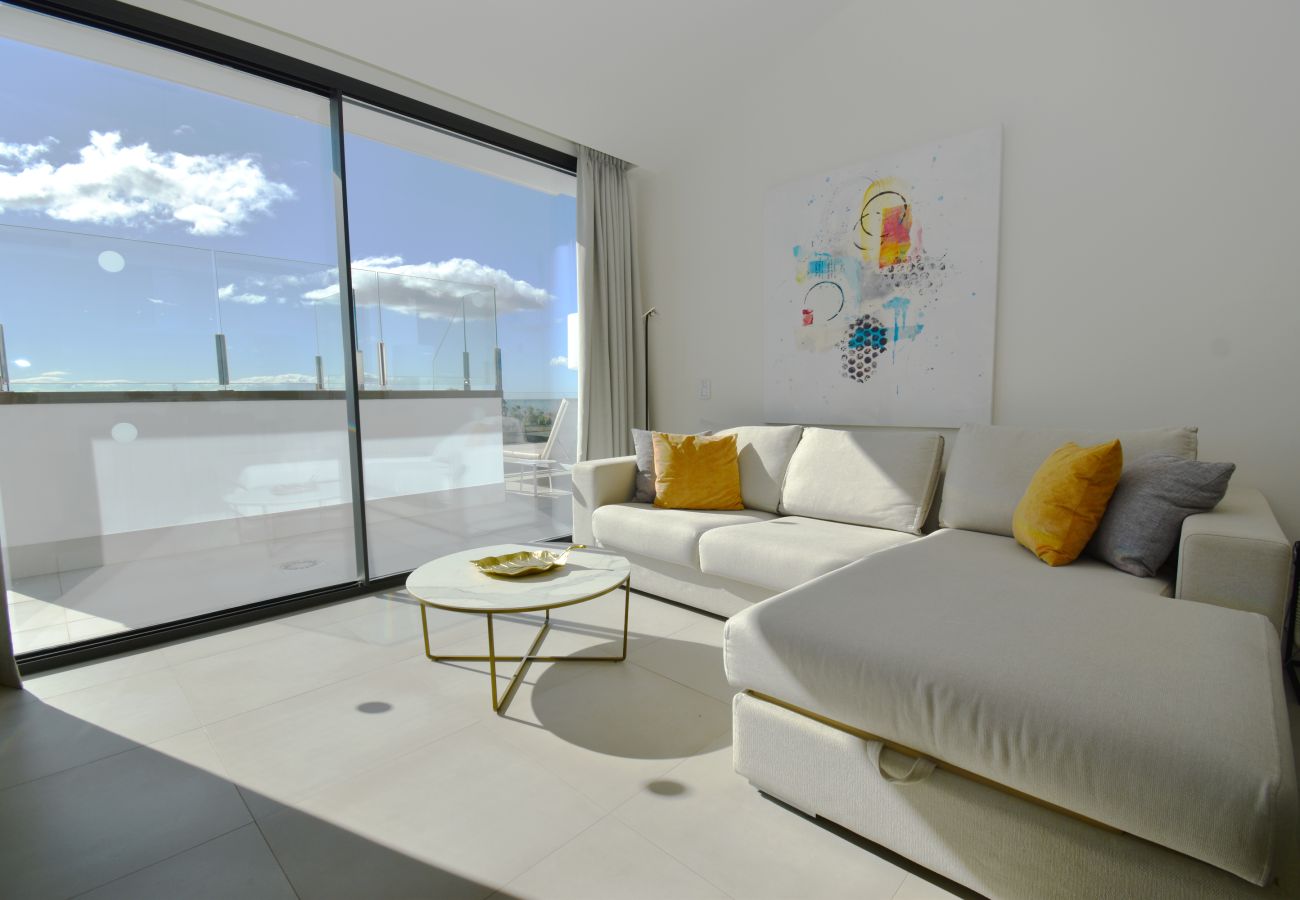 Apartamento en Mijas Costa - Apartamento en planta alta | Vistas al mar y piscina preciosas
