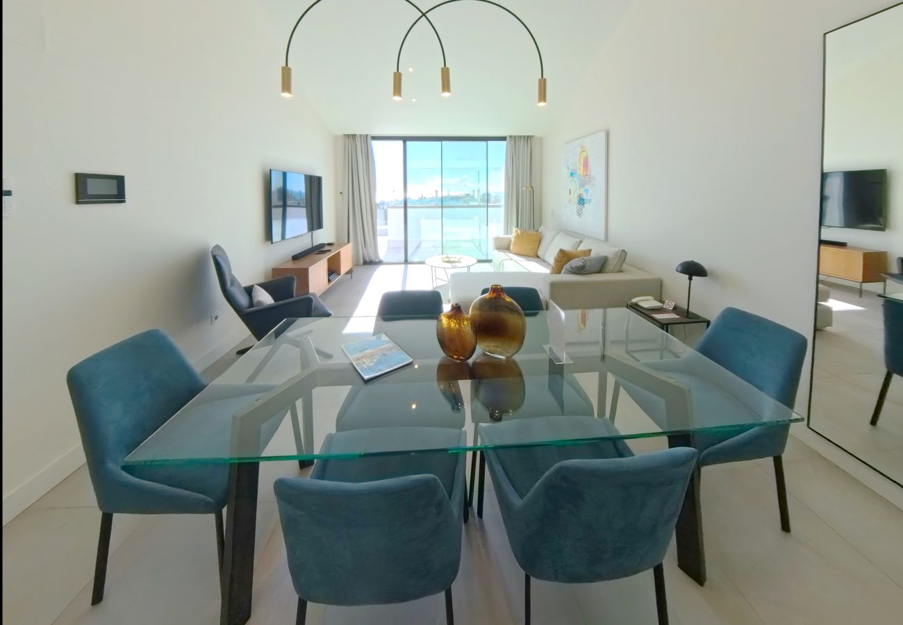 Apartamento en Mijas Costa - Apartamento en planta alta | Vistas al mar y piscina preciosas