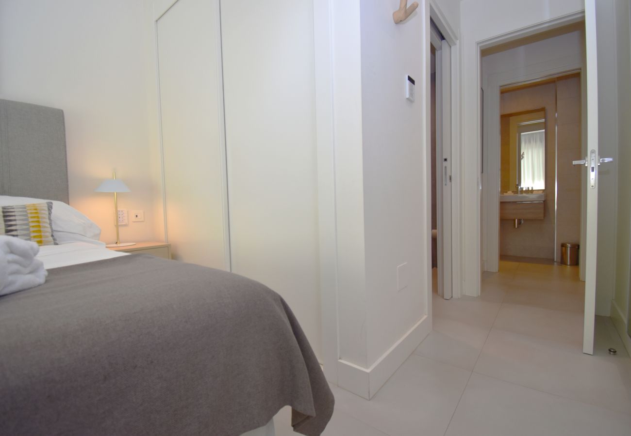 Apartamento en Mijas Costa - Apartamento en planta alta | Vistas al mar y piscina preciosas