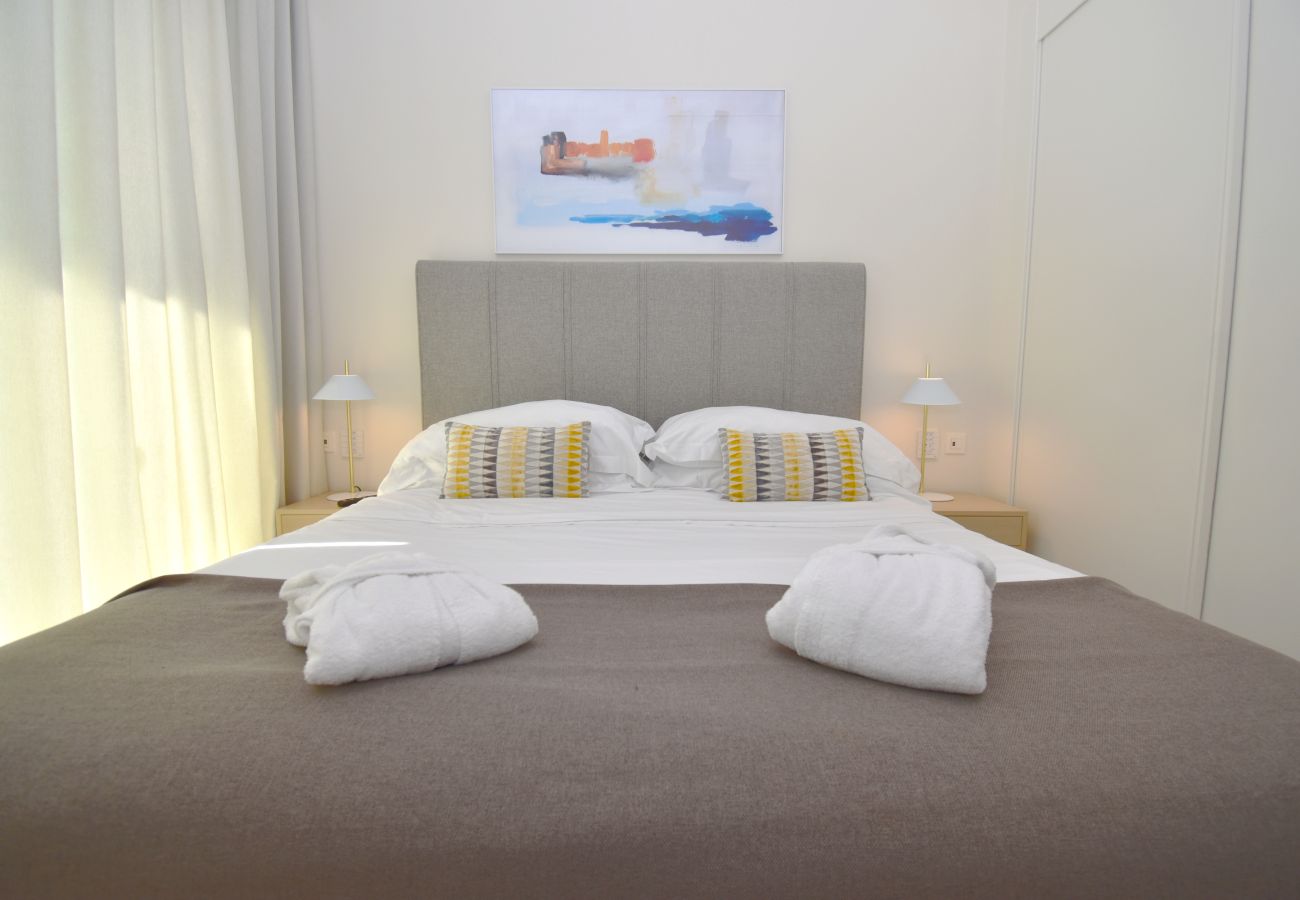 Apartamento en Mijas Costa - Apartamento en planta alta | Vistas al mar y piscina preciosas