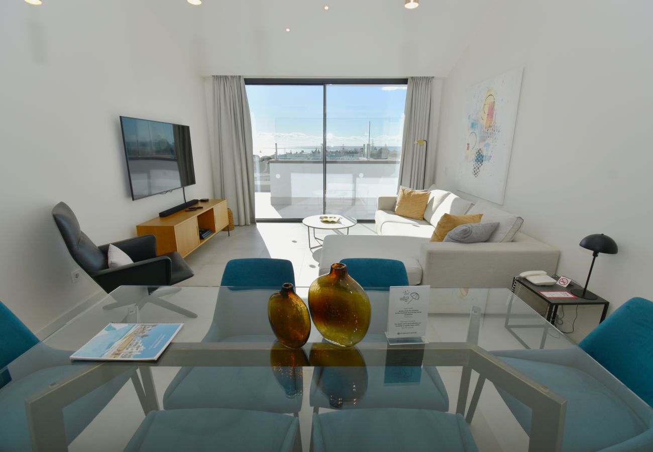 Apartamento en Mijas Costa - Apartamento en planta alta | Vistas al mar y piscina preciosas