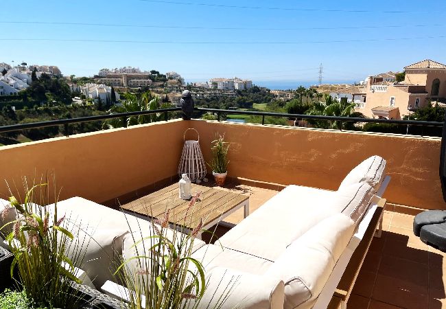 Apartment in Mijas Costa - 3 Bed Penthouse Duplex – Frontline Golf & Sea Views - by Mediterra Rentals  Apartment in Mijas Costa - 3 Bed Penthouse Duplex – Frontline Golf & Sea Views - by Mediterra Rentals