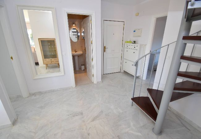 Apartment in Mijas Costa - 3 Bed Penthouse Duplex – Frontline Golf & Sea Views - by Mediterra Rentals  Apartment in Mijas Costa - 3 Bed Penthouse Duplex – Frontline Golf & Sea Views - by Mediterra Rentals