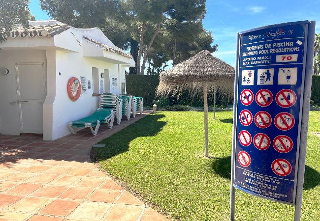 Apartment in Mijas Costa - Garden Apartment in Miraflores Resort – Pools, Wi-Fi & Walk to Beach - by Mediterra Rentals  Apartment in Mijas Costa - Garden Apartment in Miraflores Resort – Pools, Wi-Fi & Walk to Beach - by Mediterra Rentals
