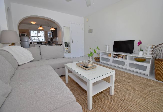 Apartment in Mijas Costa - Garden Apartment in Miraflores Resort – Pools, Wi-Fi & Walk to Beach - by Mediterra Rentals  Apartment in Mijas Costa - Garden Apartment in Miraflores Resort – Pools, Wi-Fi & Walk to Beach - by Mediterra Rentals