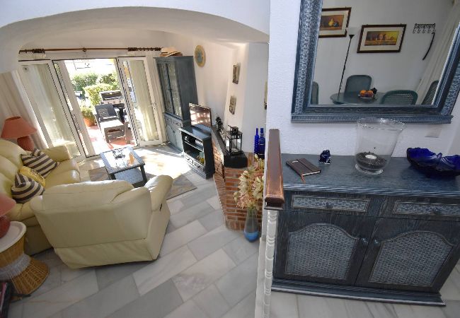 Terraced House in Mijas Costa - Calahonda Beach House – Walk to Shops, Pool, Garden & Parking - by Mediterra Rentals  Terraced House in Mijas Costa - Calahonda Beach House – Walk to Shops, Pool, Garden & Parking - by Mediterra Rentals