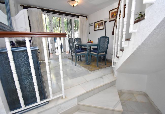 Terraced House in Mijas Costa - Calahonda Beach House – Walk to Shops, Pool, Garden & Parking - by Mediterra Rentals  Terraced House in Mijas Costa - Calahonda Beach House – Walk to Shops, Pool, Garden & Parking - by Mediterra Rentals